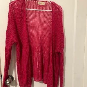 See through cardigan